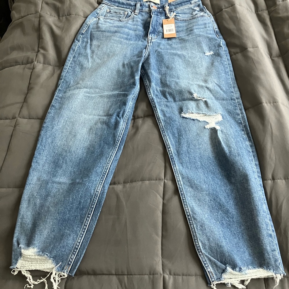 Revtown Mom Crop Jeans